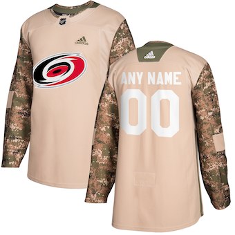 NHL Men adidas Carolina Hurricanes Camo customized jerseys